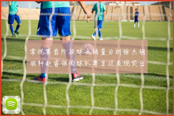 常规赛首阶段球衣销量分析徐杰胡明轩赵睿领衔球队粤京辽表现突出